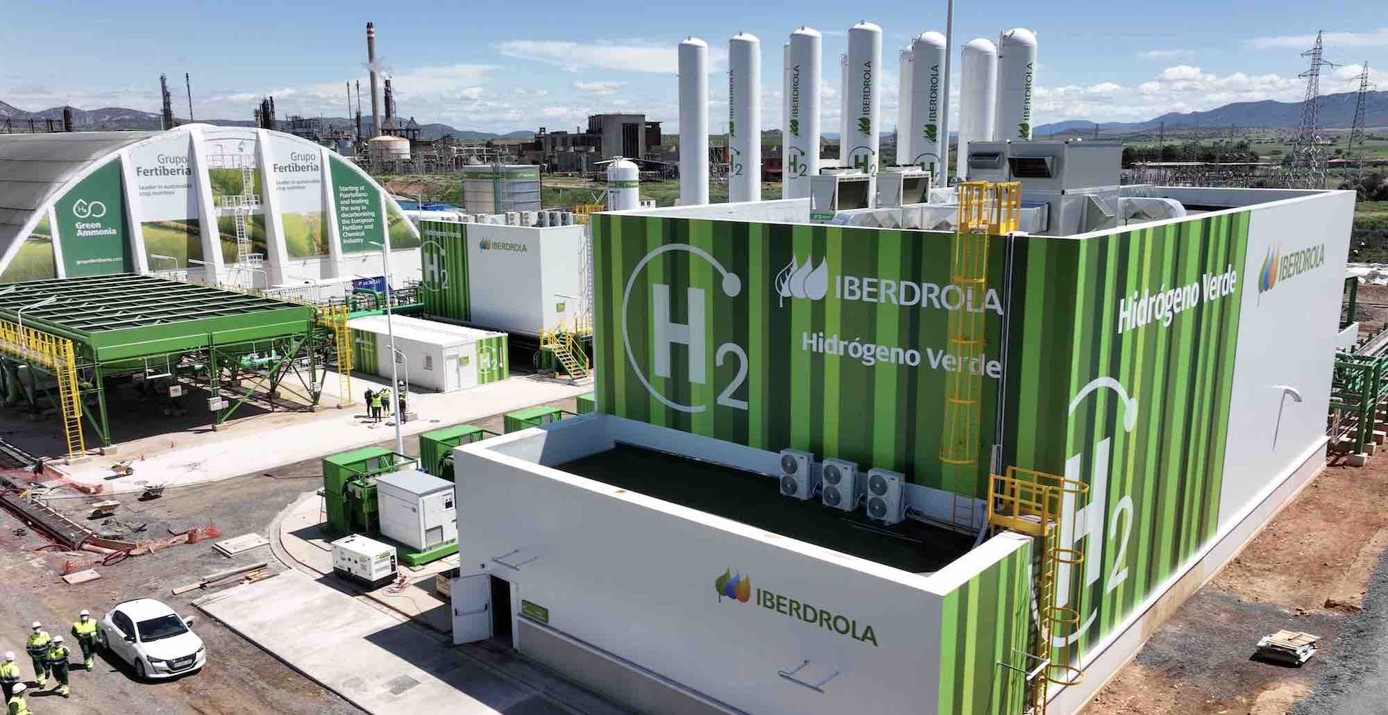 Iberdrola nimmt die größte grüne Wasserstoffanlage Europas in Puertollano in Betrieb
