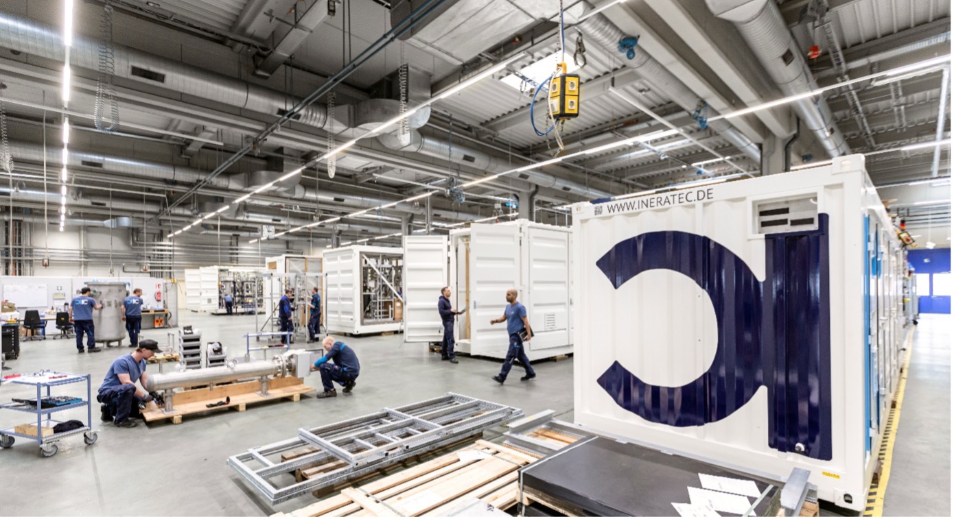 Ineratec begeht Spatenstich für den Bau von PtL-Produktionsanlage in Frankfurt