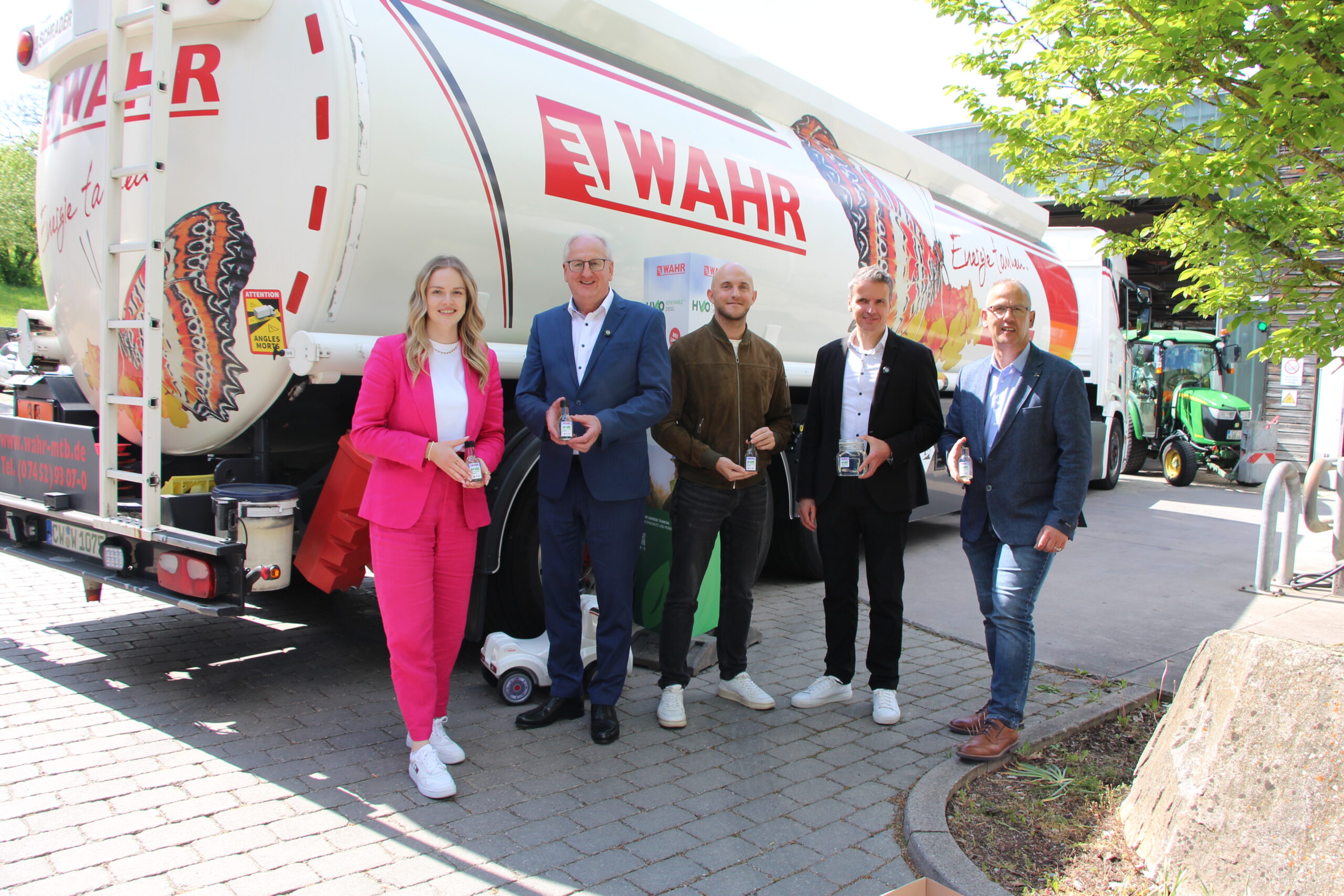 Stadt Nagold setzt auf HVO Renewable Diesel von Fritz Wahr Energie – Nachhaltigkeit aus der Region für die Region