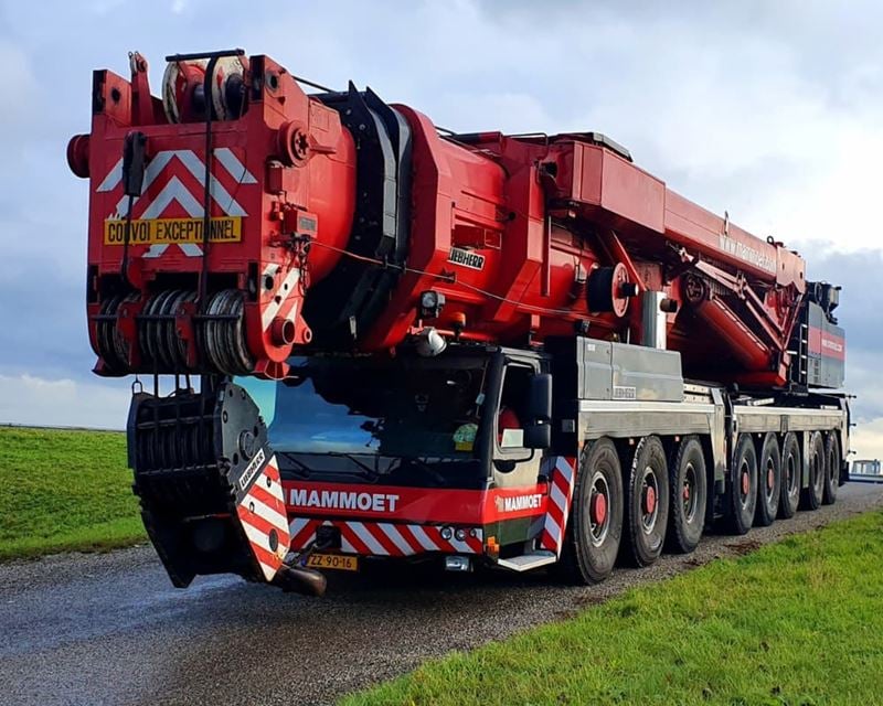 Mammoet setzt auf HVO zur CO₂-Reduktion im Schwerlasttransport