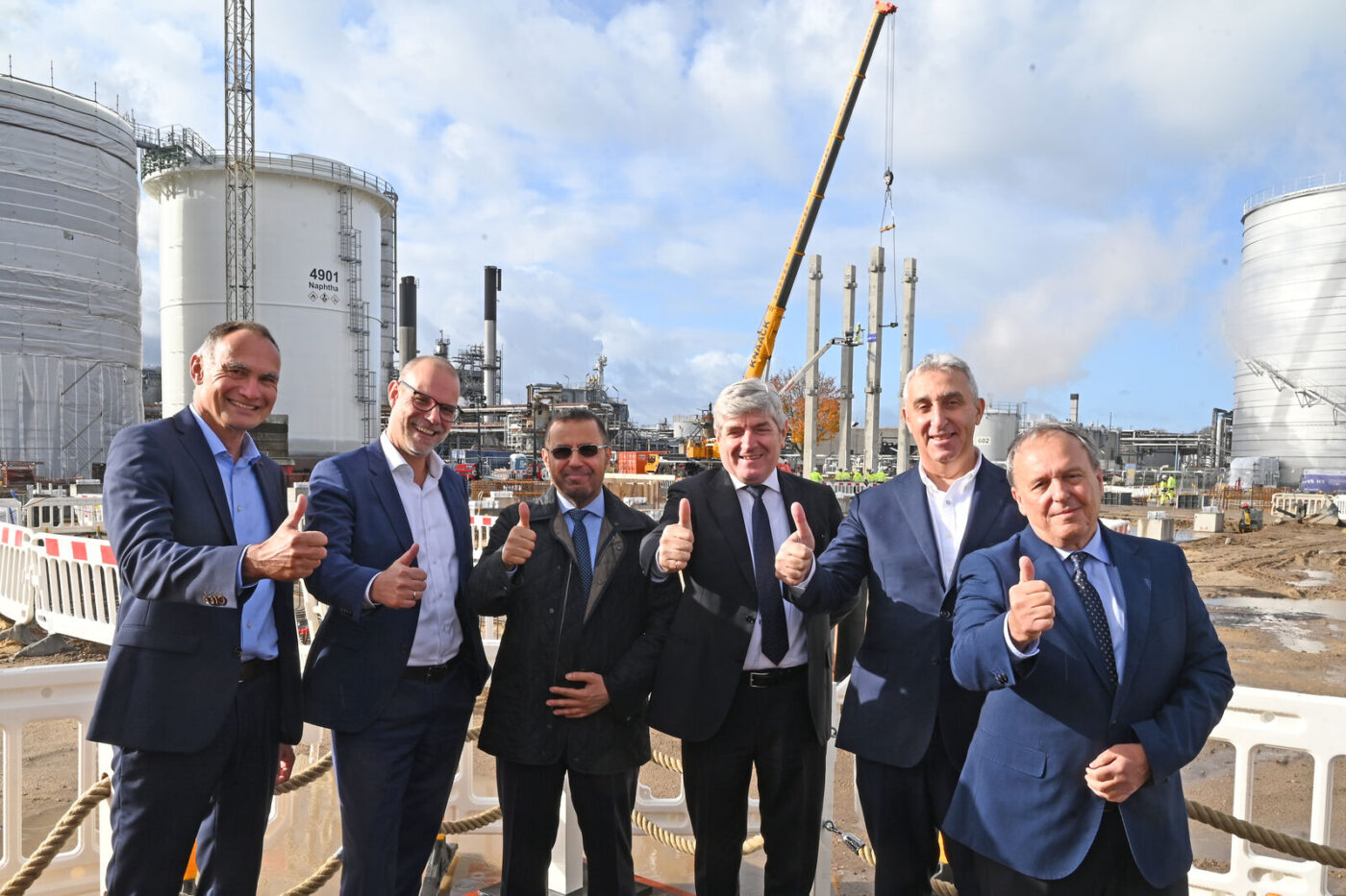 Hamburg wird zu einem neuen Knotenpunkt für erneuerbare Kraftstoffe: Holborn erreicht wichtigen Meilenstein beim GDP-Plant